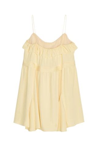 Robe trapèze - Jaune