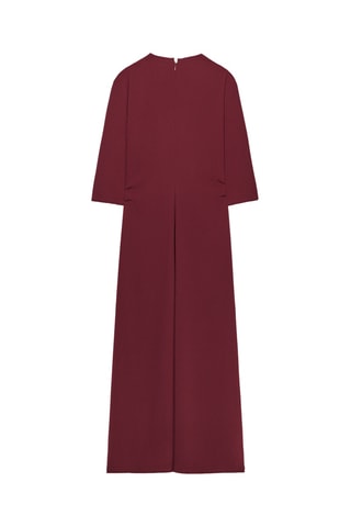 Robe midi - Bordeaux