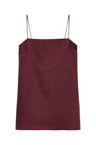 Robe droite - Bordeaux