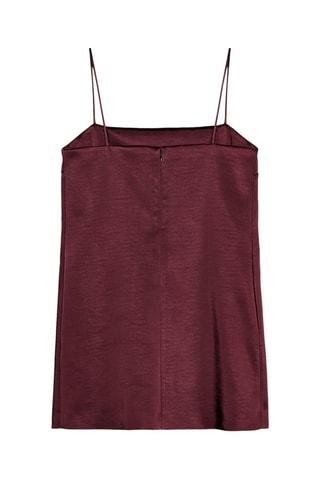 Robe droite - Bordeaux