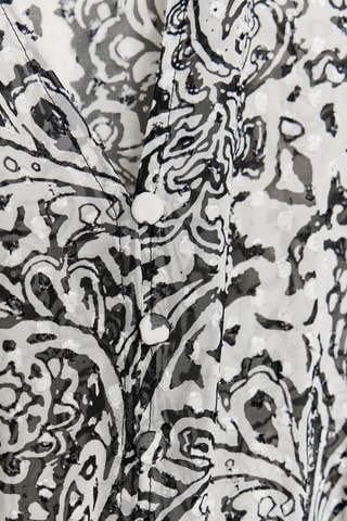 Robe droite - Noir et blanc