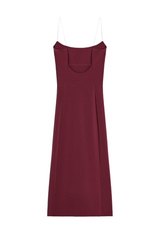 Robe midi - Bordeaux
