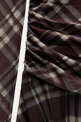 Robe trapèze - Marron