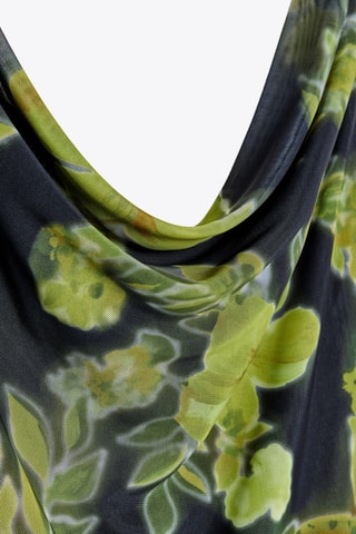 Robe patineuse - Vert olive