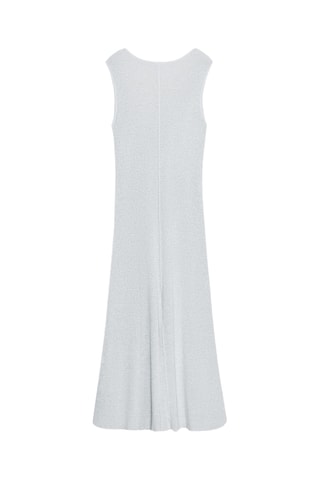 Robe longue - Gris clair