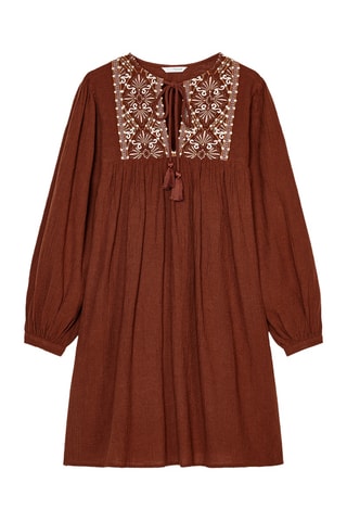 Robe patineuse - Rouge brique