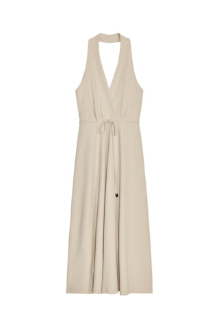 Robe midi - Beige