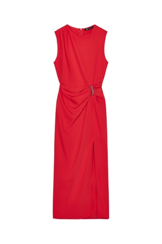Robe midi - Rouge