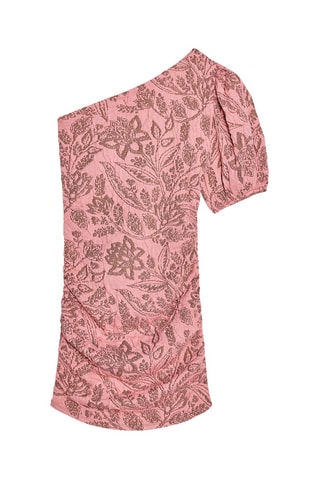 Robe asymétrique - Rose