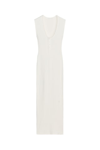 Robe longue - Blanc