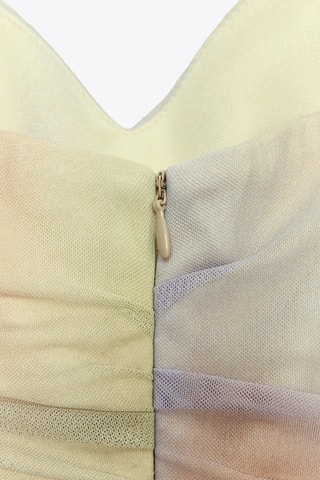 Robe midi en tulle tie and dye - Vert clair