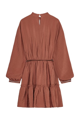 Robe patineuse - Rouge brique