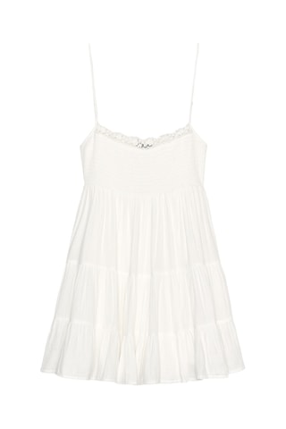 Robe trapèze - Blanc