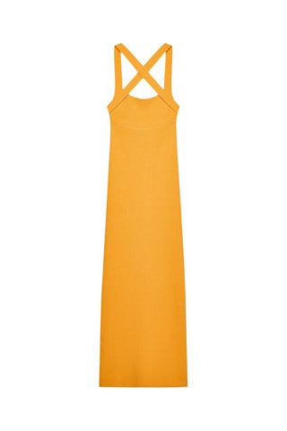 Robe fourreau - Orange