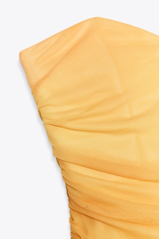 Robe bustier - Jaune