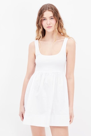 Robe patineuse Blanc