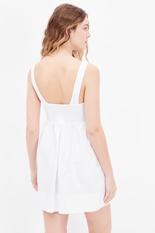 Robe patineuse Blanc