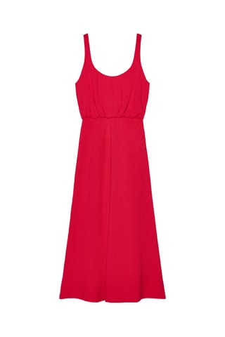 Robe midi - Rouge