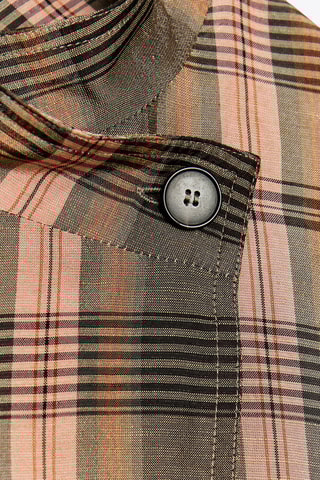 Chemisier en lin - Beige et gris