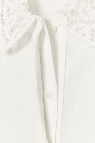 Chemisier - Blanc