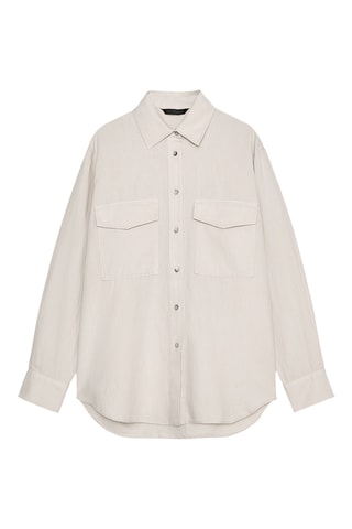 Chemisier en lin - Ecru