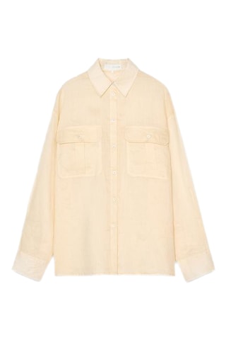 Chemisier en ramie - Beige