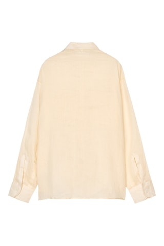 Chemisier en ramie - Beige