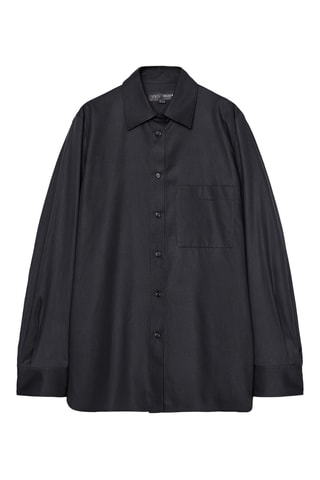 Chemisier oversize - Noir