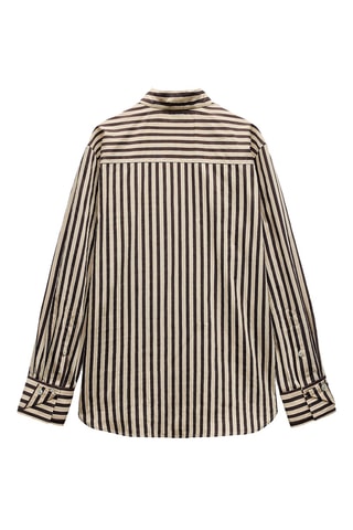 Chemisier oversize - Camel