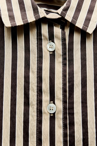 Chemisier oversize - Camel