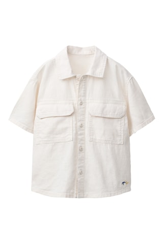 Chemise en lin - Ecru