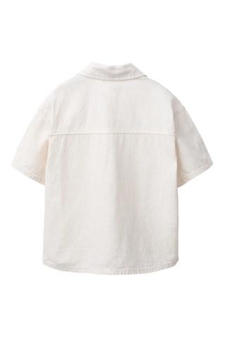 Chemise en lin - Ecru