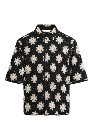 Chemise - Noir et écru