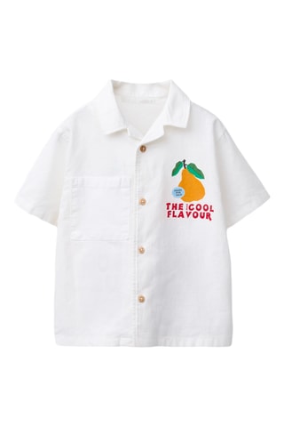 Chemise en lin - Blanc