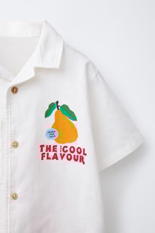 Chemise en lin - Blanc