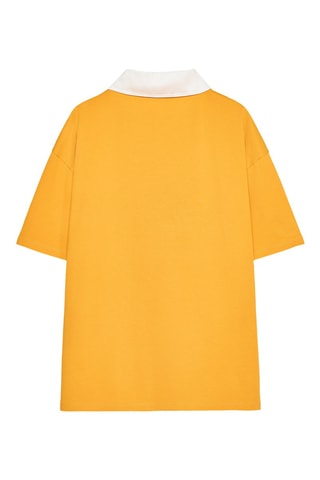 Polo - Moutarde et noir