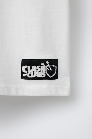T-shirt Clash Of Clans - Blanc