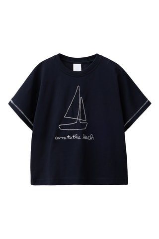 T-shirt - Bleu marine