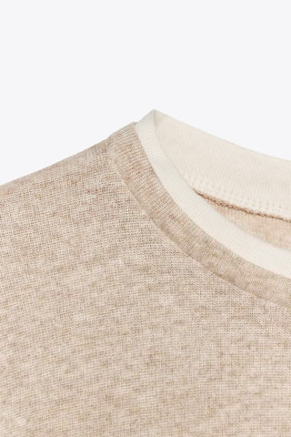 T-shirt - Beige chiné