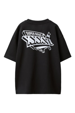 T-shirt Superbowl - Noir