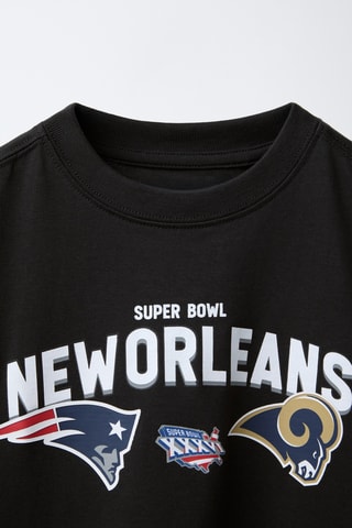 T-shirt Superbowl - Noir