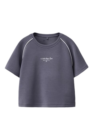 T-shirt - Bleu marine chiné