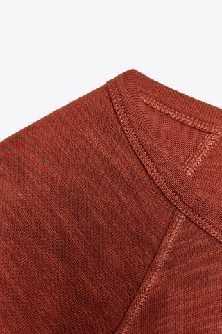 T-shirt - Rouge brique