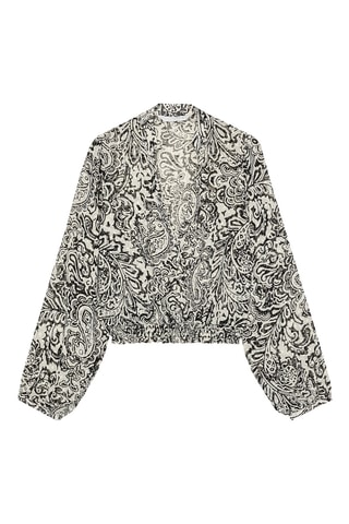 Blouse - Noir et blanc