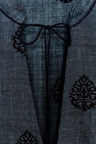 Blouse - Gris chiné