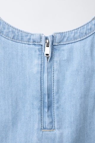 Blouse en jean - Bleu clair