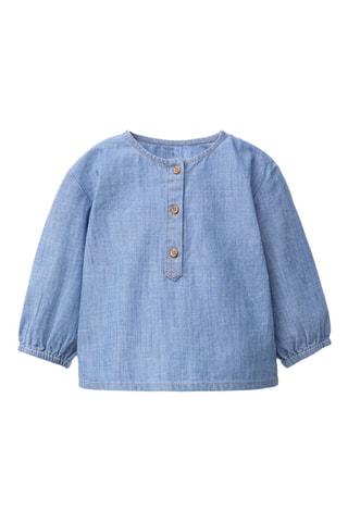 Blouse en jean - Bleu clair
