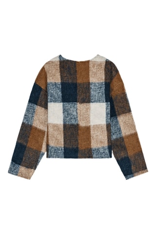 Sweat - Marron et bleu