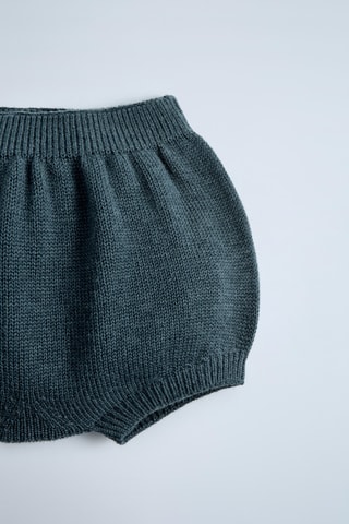 Bloomer en laine - Vert foncé