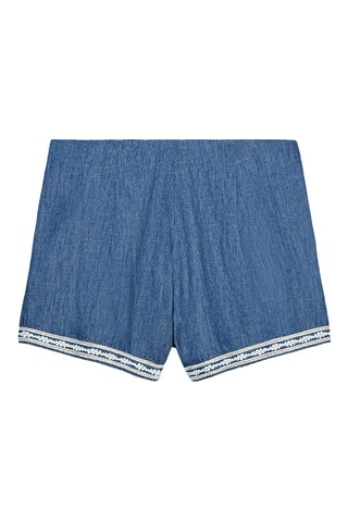 Short en jean - Bleu